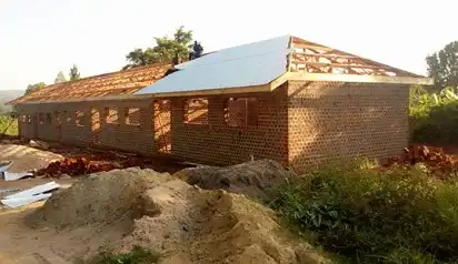 Baufortschritt der dritten Leitner-Schule.