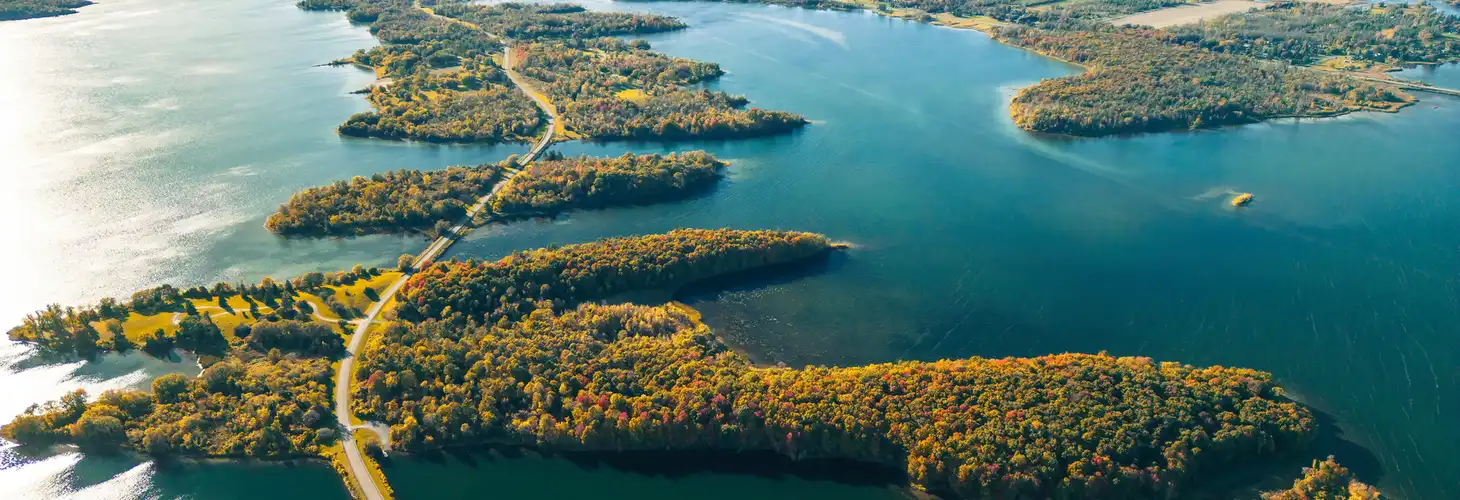 Panoramastraße Thousand Island Parkway, Ontario, Kanada