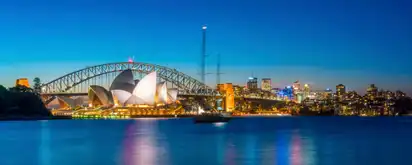 Downtown Sydney skyline