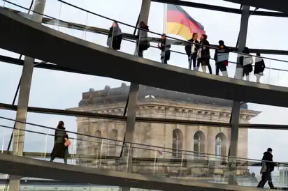 Kuppel im Reichstag in Berlin, Deutschland