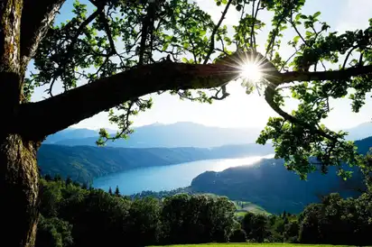 Panoramablick auf den Millstätter See, Kärnten