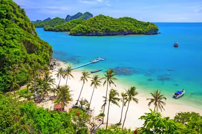 Nationaler Marinepark Angthong auf Koh Samui, Thailand