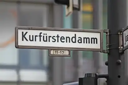 Kurfürstendamm in Berlin