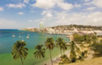 Fort de France - Hauptstadt der französischen Karibikinsel Martinique
