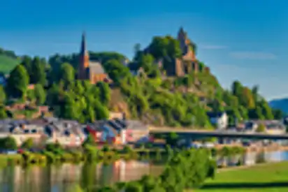 Altstadt von Saarburg in Rheinland-Pfalz, Deutschland