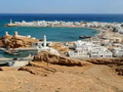 Hafenstadt Sur im Oman