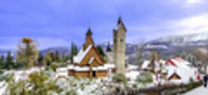 Stabkirche Wang in Karpacz, Riesengebirge, Polen