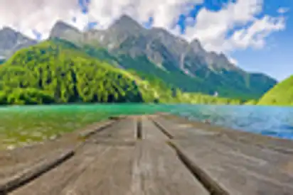 der Antholzer See im Herzen Südtirols