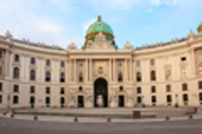 Blick auf die Hofburg Wien