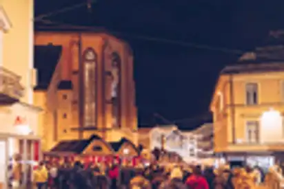 Marktstände in Villach