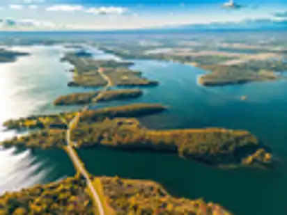 Panoramastraße Thousand Island Parkway, Ontario, Kanada