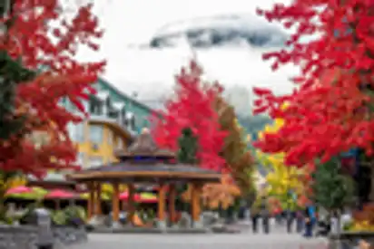 Whistler im Herbst, British Columbia, Kanada