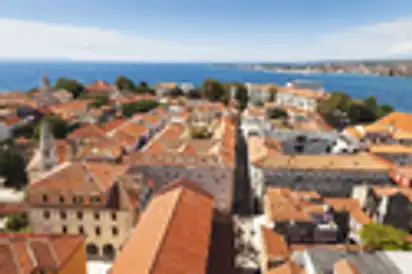 Panoramablick über Zadar