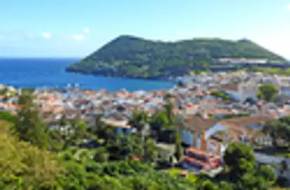 Angra do HeroÃ­smo auf der Insel Terceira in den Azoren, Portugal