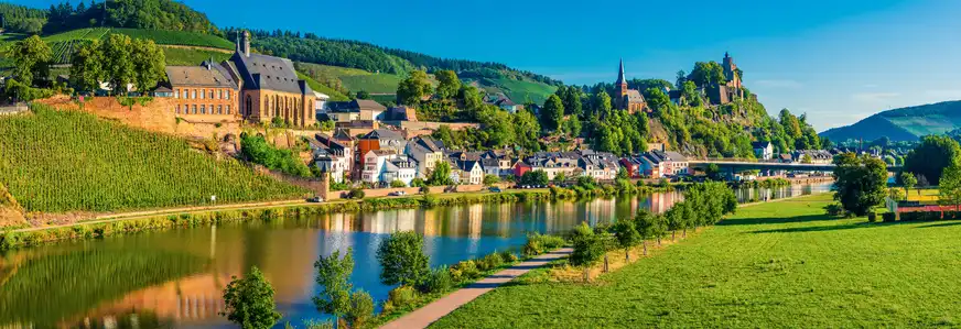 Saarburg in Rheinland-Pfalz, Deutschland