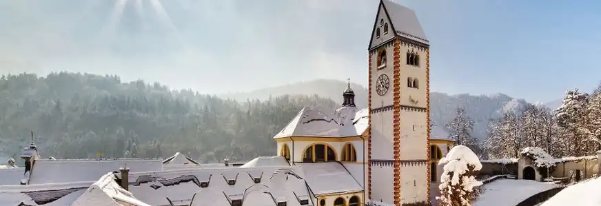 winterliches Füssen im Allgäu