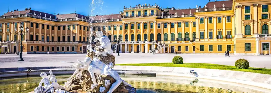 Neptunbrunnen vor Schloss Schönbrunn, Wien